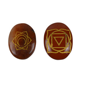 Grabado a mano Piedras preciosas Tallado Artesanía Completamente ovalado Piedra preciosa Diseño de acabado natural - Product Image 2