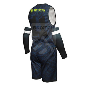Vente chaude Maillot de basket-ball pour hommes Uniforme de sublimation respirant quantité minimale de commande bas pour la vente en ligne - Product Image 3