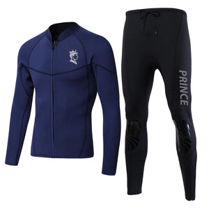 Últimas chaquetas de surf Calor Protección solar Traje de neopreno Grueso 2MM, 2,5mm, 3mm Traje de neopreno de dos piezas - Product Image 5