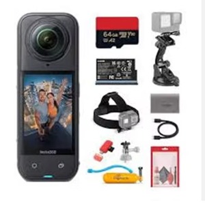 PRÊT À EXPÉDIER Insta 360 X5 Mini Style 8K HD Action Panoramique Industrielle 60fps Anti-Shake Étanche MicroSD - Product Image 1