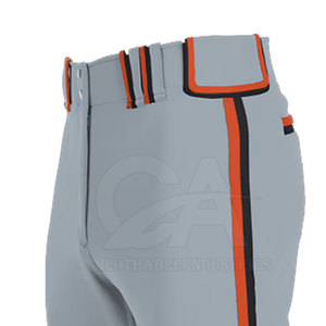 Pantalons de baseball directs d'usine Vêtements de sport sur mesure Vêtements de softball Pantalons de baseball rapides - Product Image 4