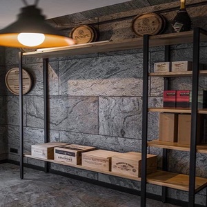 Flexible translucide mince placage bloc ardoise naturelle hôtel Bar Restaurant salle de bain caractéristique mur rustique extérieur Design CE - Product Image 2