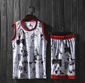 Nuevo uniforme de baloncesto de alta calidad transpirable de secado rápido de alta calidad ropa deportiva uniforme de baloncesto - Product Image 1