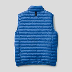 Chalecos cálidos con cuello levantado gruesos a prueba de viento para hombre, chaleco de burbujas, chaqueta sin mangas, Chaleco Ajustado Polar de lana, chaqueta sin mangas con cremallera completa - Product Image 2