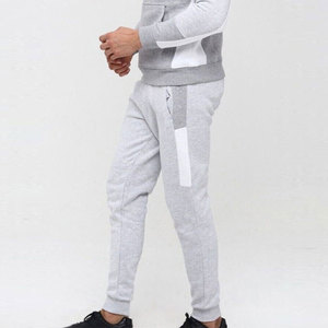 Conjuntos Deportivos de Invierno para Hombre, Marca Privada de Alta Calidad, con Capucha, Sólidos, Transpirables, de Secado Rápido, Ligeros, de Poliéster/Algodón - Product Image 3