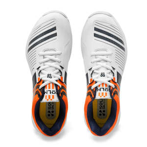 Calzado Deportivo SOLM8 S8 3.0 para Cricket y Césped Artificial, Combinación de Colores Blanco/Naranja - Product Image 2
