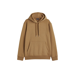 Unisex 100% algodón pulóver Sudadera con capucha invierno térmico polar cordón impresión personalizada logotipo bordado hombres liso teñido OEM - Product Image 4