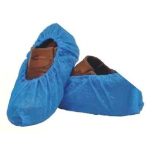 Confezione da 1000 copriscarpe in CPE blu - Product Image 1