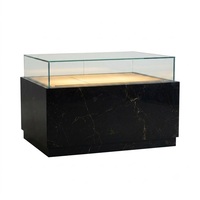 Vitrine LED éclairée de qualité commerciale, directement de l'usine, pour boutique de bijoux de luxe, armoire à bijoux blanche