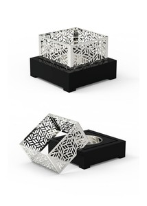 Polished Wooden <b>Incense</b> Burner with Star Anise Plug for Religious Use and Aromatherapy Diffuser - Product Image 3