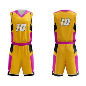Maillot de basket-ball en polyester léger OEM design vierge vêtements d'équipe pour jeunes vêtements de sport respirants uniformes de basket-ball pour adultes - Product Image 1