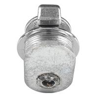 Serrure pour machines à grue et à pinces avec poignée, durable, entraxe 11 mm, 2 clés, alliage de zinc ABA