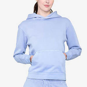 Sweat à capuche unisexe uni de haute qualité - Product Image 5