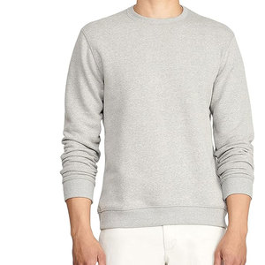 Latest Product Sweat Shirt With Crew Neck 2024 Hot Design OEM Custom Made Men's Cotton Plain <b>Red</b> Men Sweatshirts Made Pakistan - Product Image 2