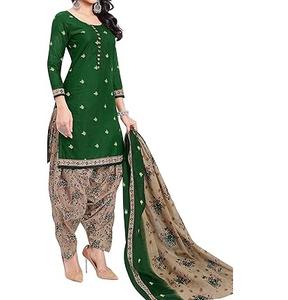 Costume Sharara pakistanais élégant pour femmes musulmanes avec salwar kameez cousu pour les fêtes de mariage, imprimé brodé, costume fantaisie en 3 pièces - Product Image 4
