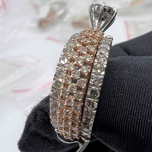 แหวนหมั้นทองคำแท้ 14k และ 18k ดีไซน์หรูหรา ประดับเพชรแท้ ระดับไฮเอนด์ ได้รับการรับรองจาก IGI HI-VSSI - Product Image 1