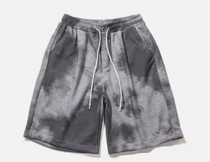 Nueva calidad de exportación estilo americano Tie Dye Shorts para hombres 100% tela de algodón personalizado al por mayor nueva llegada ropa Casual - Product Image 6