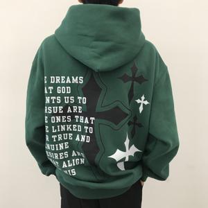 Sudaderas con capucha de algodón 400GSM, sudaderas Unisex de peso pesado, ropa cómoda duradera, precio de fábrica, suministro personalizado al por mayor - Product Image 5