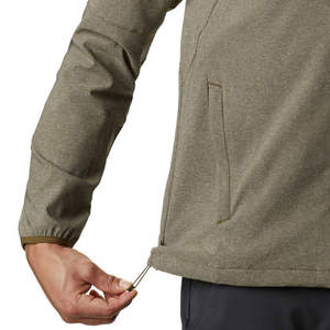 Chaqueta Deportiva Personalizada para Hombre, Chaqueta Softshell Gris con Capucha, Térmica, Impermeable, para Campamento al Aire Libre, Chaqueta Softshell de Alta Calidad al por Mayor - Product Image 5