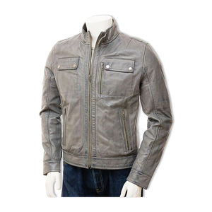 Nouvelle collection de vestes en cuir à la mode, vestes chaudes de Style personnalisé - Product Image 1