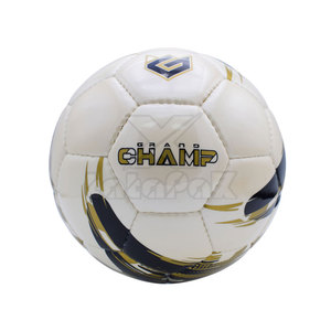 ลูกฟุตบอลออกแบบใหม่ทำจากวัสดุพีวีซีสำหรับการฝึกอบรมผู้ใหญ่การแข่งขันขายส่งอัตราการขายส่งการแข่งขันระดับมืออาชีพ - Product Image 1