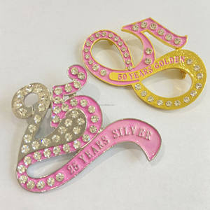 OGC Femmes Auxiliaires du <span class=keywords><strong>Conseil</strong></span> Uni L'Ordre du Cercle d'Or <span class=keywords><strong>Organisation</strong></span> Grecque Broche Ronde Pour Femmes Bijoux - Product Image 4