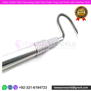 ตะขอจับงูแบบแมนนวลขนาด44นิ้วตะของูยืดหดได้พร้อมตะขอไทเทเนียม - Product Image 5