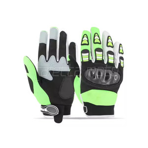 Ropa deportiva para hombre Guantes de moto de alta calidad Tamaño personalizado Color liso Hombres Guantes de moto - Product Image 1