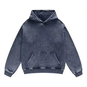 เสื้อฮู้ดโลโก้พิมพ์ลาย3D สำหรับทุกเพศเสื้อฟลีซผ้าฝ้ายน้ำหนัก400ก. เสื้อสวมหัวออกแบบปักโลโก้กระเป๋าซักฤดูหนาว - Product Image 1