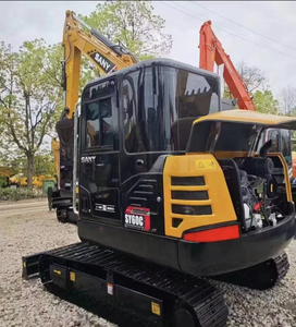 Mini excavadora de 6 toneladas de alta calidad Sanys SY60c sy60, excavadoras Sanys usadas en stock, pocas horas de trabajo, con certificación CE, en venta. - Product Image 6
