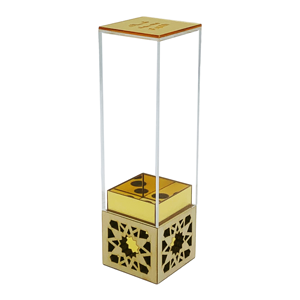 Acrylic Pen <b>Display</b> <b>Box</b> <b>Clear</b> Plywood Base Modern Office Decor Storage Rack for Collectors and Home Use - Product Image 5