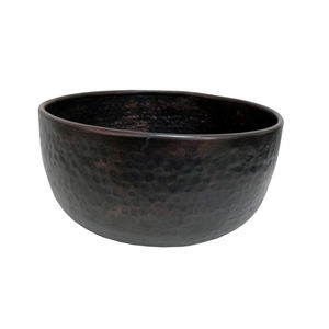 Cuenco de forma redonda de hierro para cocina y mesa, cuenco para servir de Color dorado y cuencos decorativos hechos a mano a granel - Product Image 6