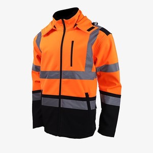 Nuevo estilo de moda Chaquetas DE TRABAJO impermeables Monos DE SEGURIDAD personalizados Chaqueta DE TRABAJO Chaquetas de traje de invierno reflectantes con capucha - Product Image 2