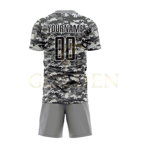 Tenue de football personnalisée, uniforme de sublimation, maillot de football unisexe, ensemble de vêtements de football pour les clubs - Product Image 5