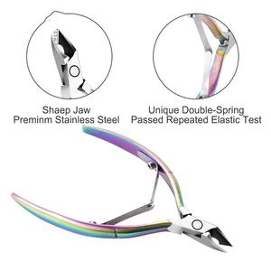 Kit de soin des cuticules des ongles, pousse-cuticules double tête en acier inoxydable, outils de toilettage réutilisables pour manucure professionnelle - Product Image 5