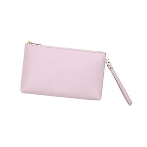 <b>Small</b> Size <b>Zip</b> Closure Pink Color Travel Cosmetic <b>Bag</b> for Women - Product Image 1
