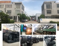 Jalur perayap karet kustom untuk mesin konstruksi, jalur perayap karet kustom untuk mesin konstruksi
