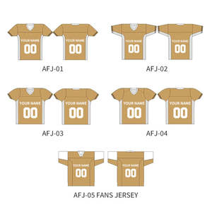 ชุดฟุตบอลอเมริกันชายขายดี คุณภาพสูง ระบายอากาศได้ดี แห้งเร็ว ผลิตจากโพลีเอสเตอร์ รับสกรีนโลโก้ ชุดกีฬาไซส์ใหญ่ - Product Image 6