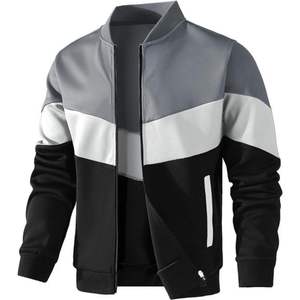 Chaquetas de moda de diseño más populares para hombres, tela de alta calidad, patrón sólido, cremallera, soporte frontal disponible en todos los tamaños para el invierno - Product Image 6