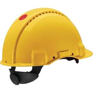 Casque de soudage jaune 3M G3000 avec acrylonitrile butadiène styrène (ABS) EN 397 - Product Image 1