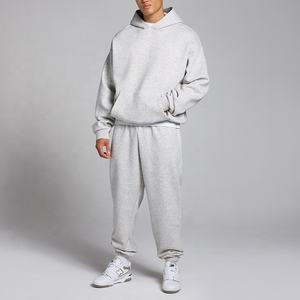 New Design Oversized Streetwear Tracksuit Custom Label Hoodie and Joggers Set Fro Men - Product Image 2
