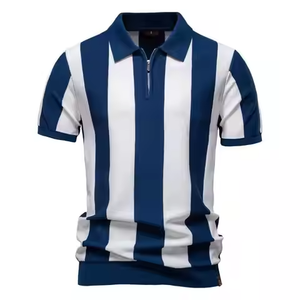 OEM T-shirt polo pour homme à séchage rapide, logo personnalisé, coton sublimé uni - Product Image 6