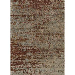 Alfombra de Lana y Seda Entrelazada a Mano, Color Beige Marrón, 9x12, Rectangular, Diseño Abstracto Tipo Rompecabezas, para Pasillo, Entrada, Uso Doméstico - Modelo AKWS-1405 - Product Image 1