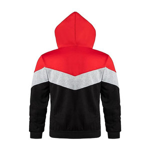 เสื้อฮู้ดดี้ผู้ชายไซส์ใหญ่ ดีไซน์ใหม่ล่าสุด สไตล์ทันสมัย ขายส่งราคาถูก เป็นมิตรกับสิ่งแวดล้อม ผลิตจากโพลีเอสเตอร์/ผ้าฝ้าย สำหรับฤดูหนาว - Product Image 3