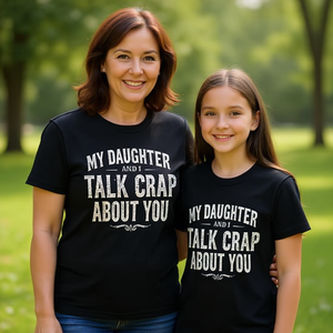 Maglietta coordinata per mamma e figlia: Parole d'amore per la famiglia, perfetta per coppie - Product Image 3