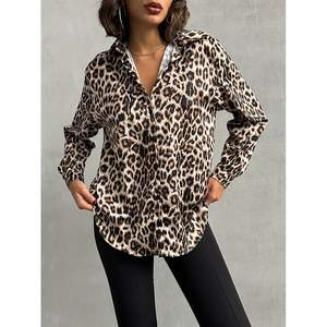 Blusas y Camisas con Estampado de Leopardo para Mujer Topshow, Producto al por Mayor - Product Image 2