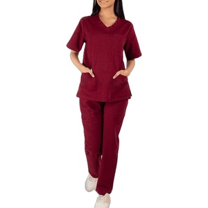 Hot Sale Medical Scrubs Uniforms Women Scrubs Nurse Uniforms <b>Sets</b> for Hospital Uniforms 2026 - Product Image 4