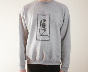 Sudadera de forro polar de algodón personalizada, chaqueta de talla grande con estampado teñido - Product Image 6