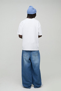 Premium 240 GSM Heavyweight Drop Shoulder T-Shirt para hombres Custom Blank Oversized 100% Cotton Jersey Solid Streetwear Loose fit - Product Image 3