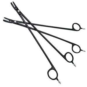 Pinzas de coagulación con sellador de vasos de arteria bipolar negras con cable para cirugía laparoscópica y hemostasia quirúrgica - Product Image 6
